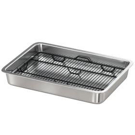 Dog Potty Training Tray Stainless Steel For Small And Medium Dogs For Porch, Bathroom, Balcony