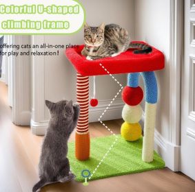 Cat Tree With Built-in Bed - Multi-Function Cat Furniture With Sisal Scratcher, Interactive Toys, And Cozy Resting Spots
