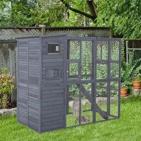 Outdoor Catio with Platforms