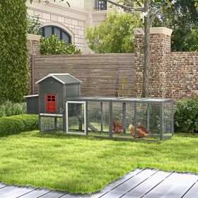 118" Extra Large Chicken Coop with Asphalt Roof