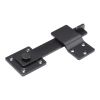 Flip Gate Latch, Metal Heavy Duty Gate Latches, Flip Latch Hardware with High Hardness, 360° Rotating Latches, Matte Powder Coating Finish