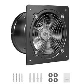8 Inch Exhaust Fan, 576 CFM High Velocity Wall Mount Vent Fan with On/Off Control, Low Consumption, Portable Ventilation Extractor for Attic,Garage