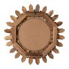 VEVOR Wall Mirror Decorative, 12-inch Rustic Wood Wall Decor Mirror