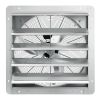 24'' Shutter Exhaust Fan, High-speed 3320 CFM, Aluminum Wall Mount Attic Fan with AC-motor, Ventilation and Cooling for Greenhouses, Garages, Sheds