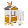 Large outdoor chicken coop duck coop with nest box, bird cage, rabbit cage - waterproof PVC board
