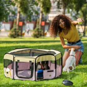 Portable 36-inch Exercise Pet Playpen, Storage Bag Included