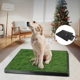 1Pc Dog Potty Training Artificial Grass Pad Pet Cat Toilet Trainer Mat Puppy Loo Tray Turf Indoor Outdoor Use