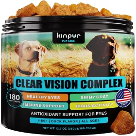 Dog Eye Vitamins Vision Supplement for Tear Stains Immune Support