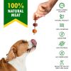 Dog Rawhide Treats with Duck and Chicken Human Grade Meat All Natural Organic Dried Snacks Grain Free Long Lasting Chews