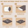 Japanese Floor Mattress, 100% High Density Comfortable Foam, Thicken Foldable Mattress Tatami Mat Sleeping Pad