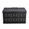 Collapsible Storage Bins with Lids, 45L 3 Packs, Folding Plastic Stackable Utility Crates with Handles, Large Heavy Duty Containers for Clothes, Toys