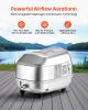 Linear Air Pump, 792.52 GPH Air Flow, Septic Aerator Pump, Aeration System for 8 ft Deep Ponds, Fit for Septic Tanks, Aquariums, Waste Treatment