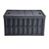 Collapsible Storage Bins with Lids, 65L 3 Packs, Folding Plastic Stackable Utility Crates with Handles, Large Heavy Duty Containers for Clothes, Toys