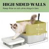Cat litter box, stainless steel garbage bin, animal garbage bin