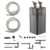 Aquarium Filter 528GPH, 5-Stage Canister Filter 200 Gallon, Ultra-Quiet Internal Aquarium Filter with UV Protection