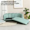 Dog sofa, pet bed, with four wooden legs, structurally stable