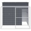 Dog House Anthracite Galvanized Steel Big Durable