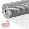 Hardware Cloth, 1/2 inch 24in x 100 ft 19 Gauge, Hot Dipped Galvanized Wire Mesh Roll, Chicken Wire Fencing, Wire Mesh for Rabbit Cages, Garden