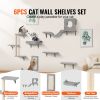 Wall Mounted Cat Shelves, Cat Wall Shelves and Perches with Jumping Boards, Hammock, Sofa, Cat Tree & Cat Grip