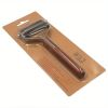 Double Sided Pet Grooming Brush - Efficient Shedding and Dematting Tool with Slicker Brush, Stainless Steel Pins
