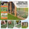 Hardware Cloth, 1/2 inch 48in x 100 ft 19 Gauge, Hot Dipped Galvanized Wire Mesh Roll, Chicken Wire Fencing, Wire Mesh for Rabbit Cages, Garden