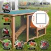 Hardware Cloth, 1/2 inch 48in x 100 ft 19 Gauge, Hot Dipped Galvanized Wire Mesh Roll, Chicken Wire Fencing, Wire Mesh for Rabbit Cages, Garden