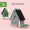Chicken coop, outdoor wooden chicken coop, chicken villa