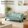 Dog sofa, pet bed, with four wooden legs, structurally stable