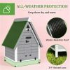 Chicken coop, outdoor wooden chicken coop, chicken villa