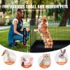 VEVOR Dog Playpen, 4 Pcs 24 x 36 in Panels Foldable Metal Pet Exercise Pen