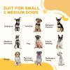 6 Panel 32.5" - 59" x 40" Dog Playpen, Heavy Duty Pet Playpen for Indoor Outdoor