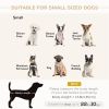 Pet Sofa Dog Couch Chaise Lounge Pet Bed with Storage Function Small Sized Dog Various Cat Sponge Cushioned Bed Lounge, Black