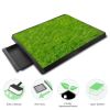 **Artificial Grass Dog Potty Training Pad Indoor Outdoor Puppy Toilet Tray**