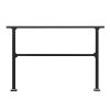 Handrails for Outdoor Steps, 4-5 Step Stair Hand Rail Kit, Transitional Carbon Steel Railings with Installation Kit, Stair Rails for Seniors