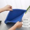 Cat Litter Mat; Kitty Litter Trapping Mat; Double Layer Mats with MiLi Shape Scratching design; Urine Waterproof