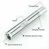 2PCS 3 in1 1mw USB Rechargeable Pet Toy Pen Flashlight Red laser Beam UV Light 3-Modes Lamp