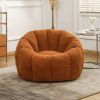 Bean Bag Chair, Bean Bag Sofa Chair with Armrests Stuffed High-Density Foam, Lazy Sofa Comfy Chairs BeanBag Chair for Adults in Living Room