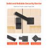 Flip Gate Latch, Metal Heavy Duty Gate Latches, Flip Latch Hardware with High Hardness, 360° Rotating Latches, Matte Powder Coating Finish