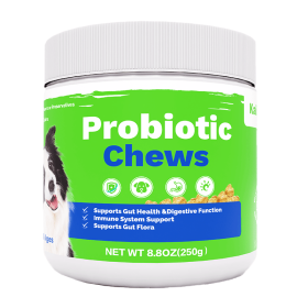 OEM Hot Sales Probiotics Chews For Pets Customized Shape For Digestive Health Pets Supplement