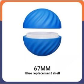 Rubber Ball Chew Toys For Dogs (Option: Blue replacement shell 67mm)
