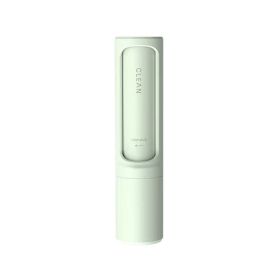 2-1 Reusable Pet Hair Remover Brush Lint Roller Portable Effective Self Cleaning Tool Removal Brush (Option: Green)