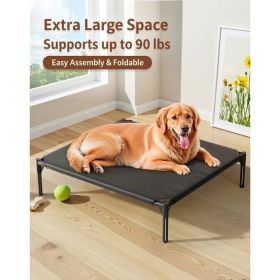 Pet Bed No Assembly Required, Foldable, Portable, Waterproof & Moisture-Proof, Breathable & Antibacterial (Option: MeshclothL)
