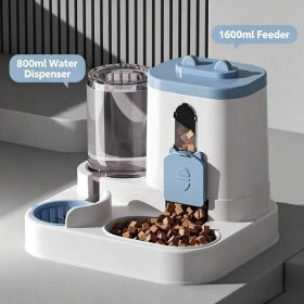 Gravity Pet Feeder Automatic Water Dispenser (Option: S FAD BULE)