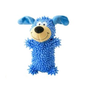 Blue Screaming Dog Toy Interactive Teeth Cleaning Oral Care Toy (Option: Blue)