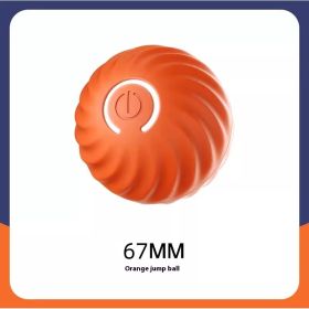 Rubber Ball Chew Toys For Dogs (Option: Orange 67mm)