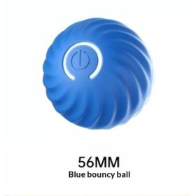 Rubber Ball Chew Toys For Dogs (Option: Blue Jumping Ball)