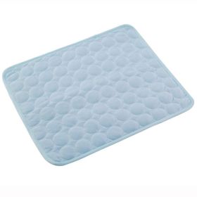 Extra Large Dog Cooling Mat Summer Pet Ice Pad for Dogs Cats (Option: Light Blue-XS40*30cm)
