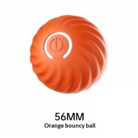 Rubber Ball Chew Toys For Dogs (Option: Orange Jumping Ball)