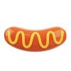 2023 New Sausage Dog Chew Toys TPR Indestructible Dog Toothbrush