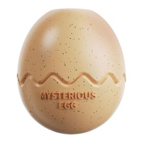Large Dog Toy Dinosaur Eggs Fillable Slow Feeder Chew Interactive (Ships From: China, Color: Egg Color)